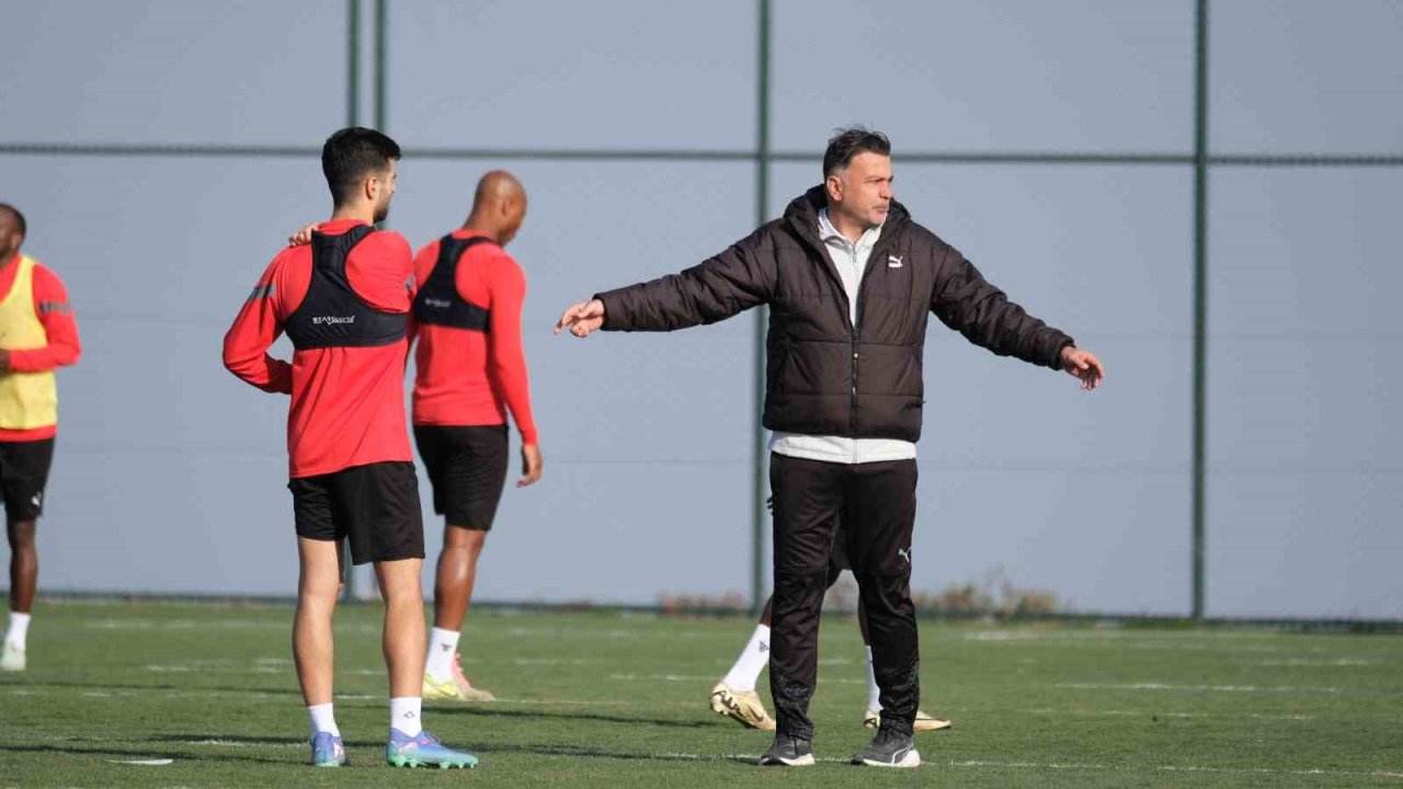 Atakaş Hatayspor, Trabzonspor maçı hazırlıklarını sürdürdü