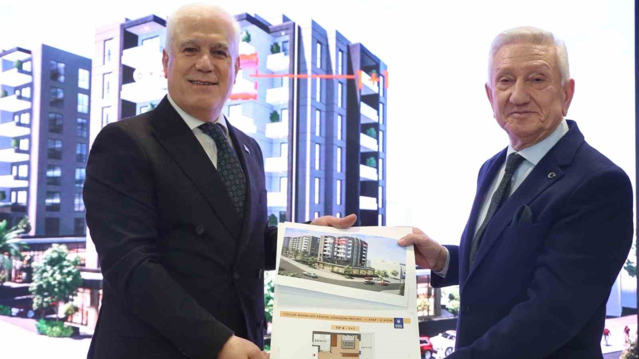 Yiğitler Kentsel Dönüşüm Projesi’nde kura heyecanı