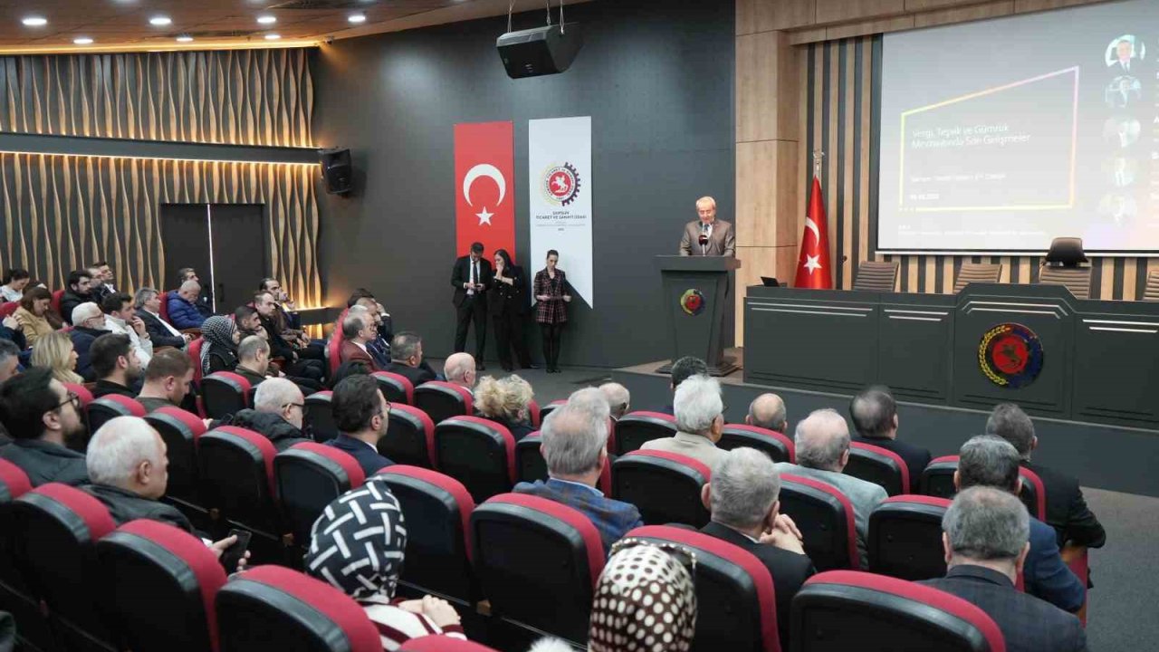 "Vergi, Teşvik ve Gümrük Mevzuatı" Samsun’da masaya yatırıldı