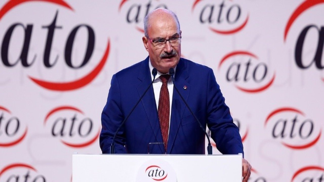 ATO Başkanı Baran: "Faizlerin düşüş eğilimine girmesi iş dünyamızın önünü görmesi açısından olumlu"