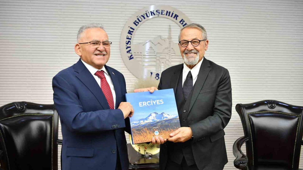 Başkan Büyükkılıç, Prof. Dr. Naci Görür’ü ağırladı