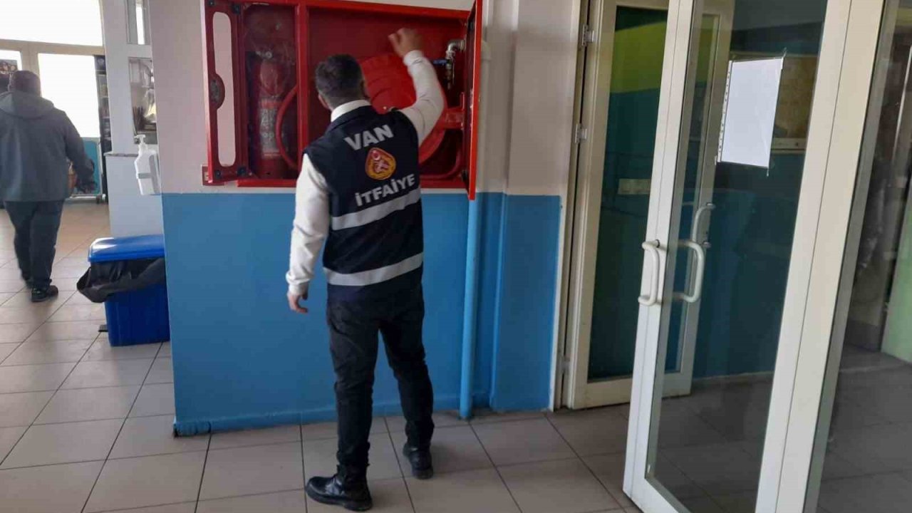 Van’da iş yerlerine yönelik yangın denetimleri arttırıldı