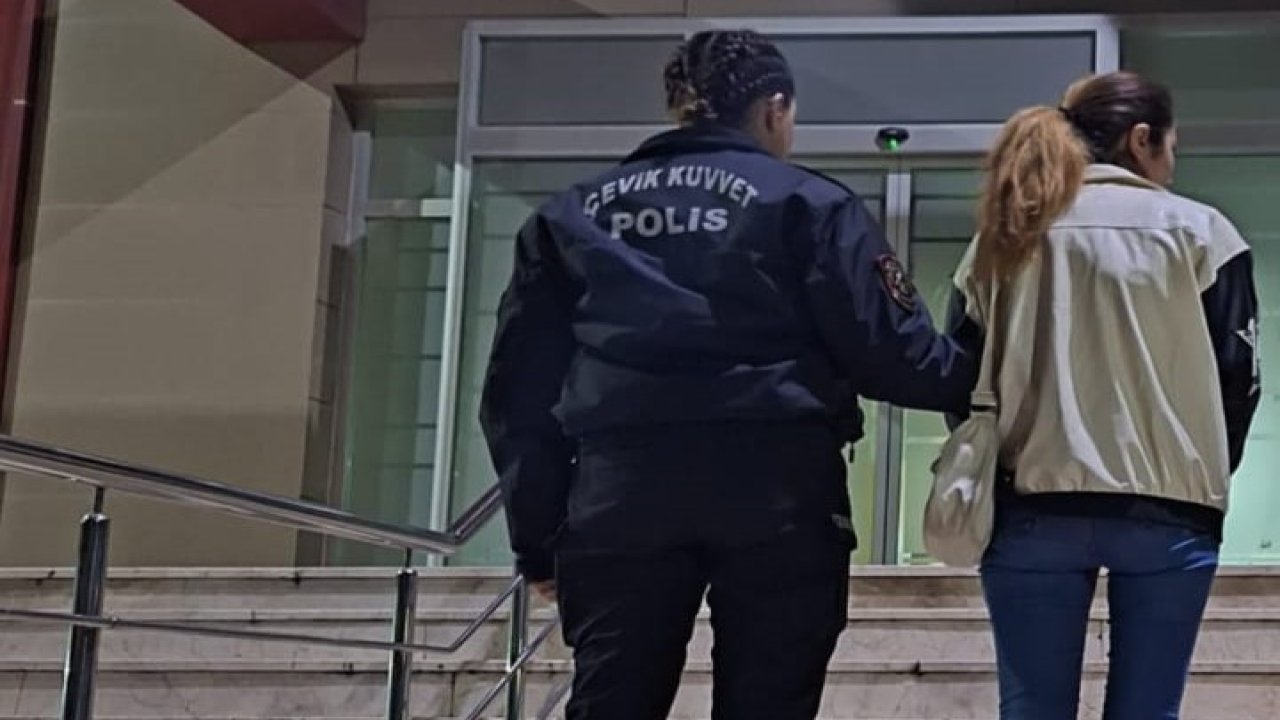 Uyuşturucu ticaretinden hüküm giyen kadın yakalandı