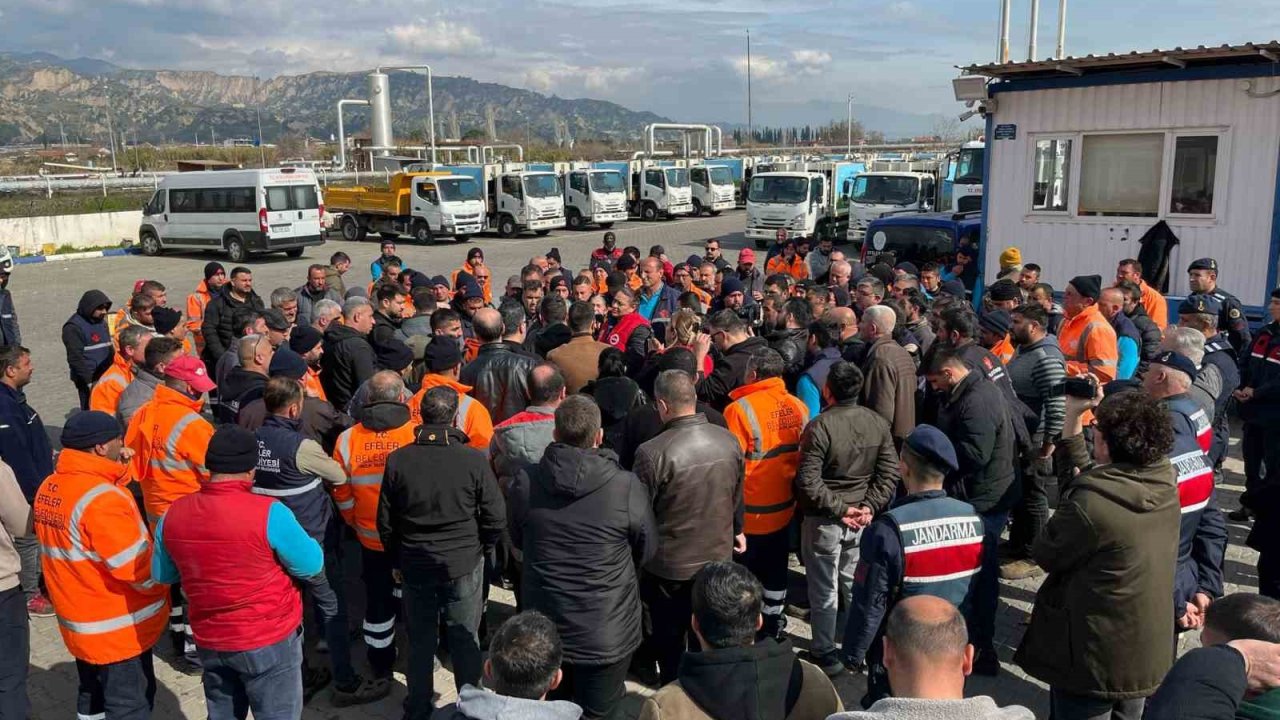 Efeler Belediyesi’nde işçi krizi büyüyor