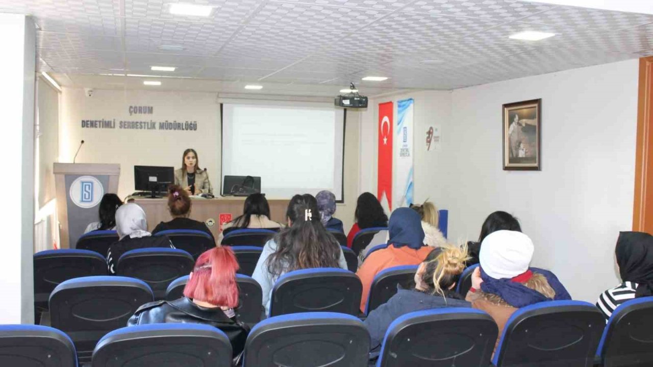 Denetimli serbestlik yükümlüsü kadınlar için anlamlı Dünya Kadınlar Günü etkinliği