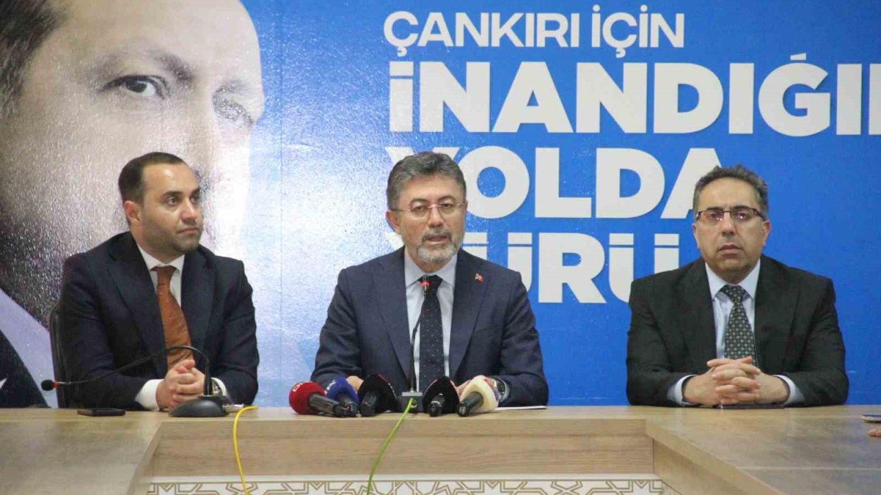 Tarım ve Orman Bakanı Yumaklı: "Terörden beslenmeye çalışanlara hiçbir şekilde izin yok"