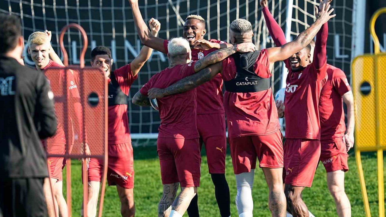 Galatasaray, Alanyaspor maçı hazırlıklarını Belek’te sürdürdü