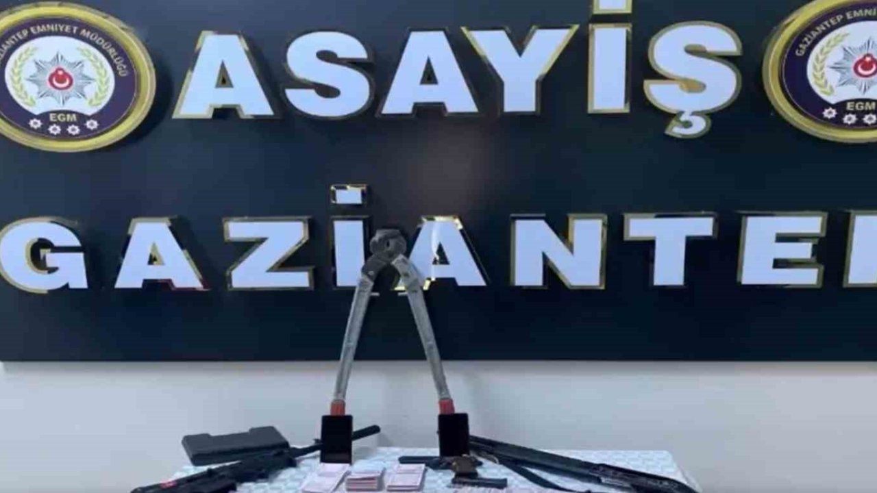 Gaziantep’te hırsızlık yapan 17 şahıs tutuklandı