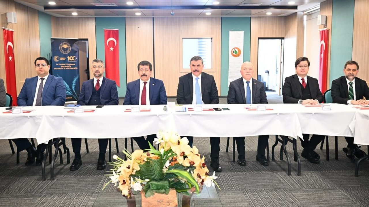 Erzurum’da ‘Organize hayvancılık bölgesi’ bilgilendirme toplantısı