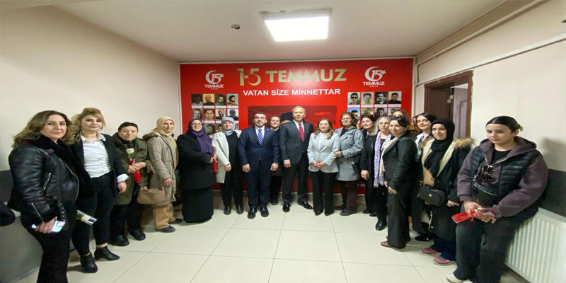 İçişleri Bakanı Ali Yerlikaya'dan AK Parti Kars İl Başkanlığı'na Ziyaret