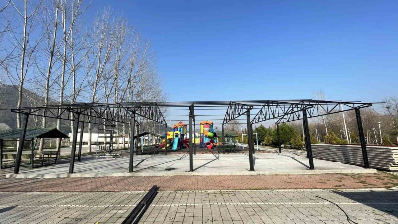 Çocukların merakla beklediği oyun parkında son durum