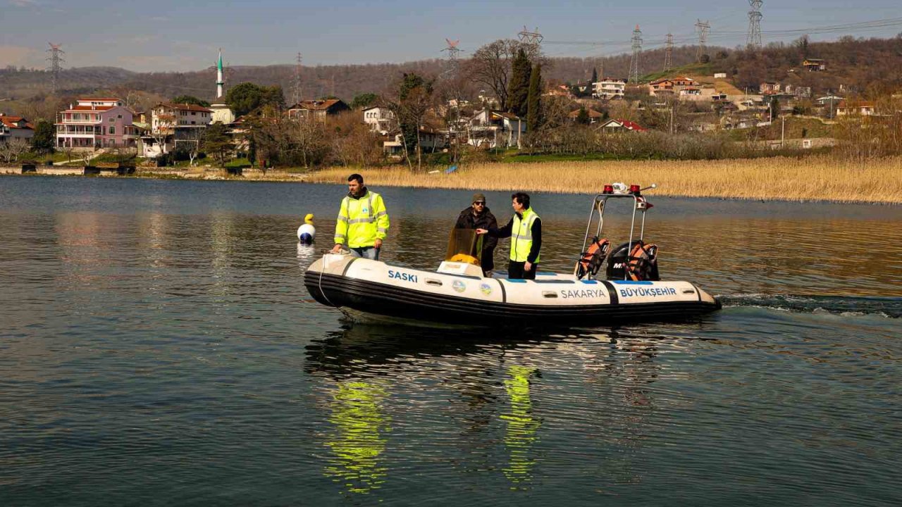 Sapanca Gölü’nün suyu her ay 31 farklı numuneyle kontrol ediliyor