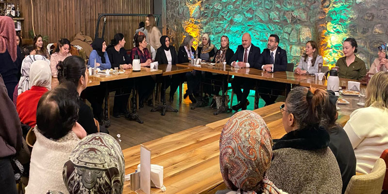 Milletvekili Çalkın, 8 Mart Dünya Kadınlar Günü’nde Kadınlarla Buluştu