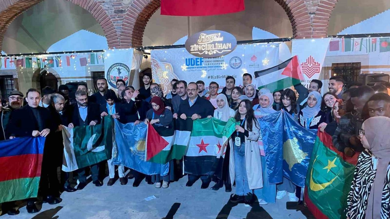 Aydın’da uluslararası öğrenciler iftarda buluştu