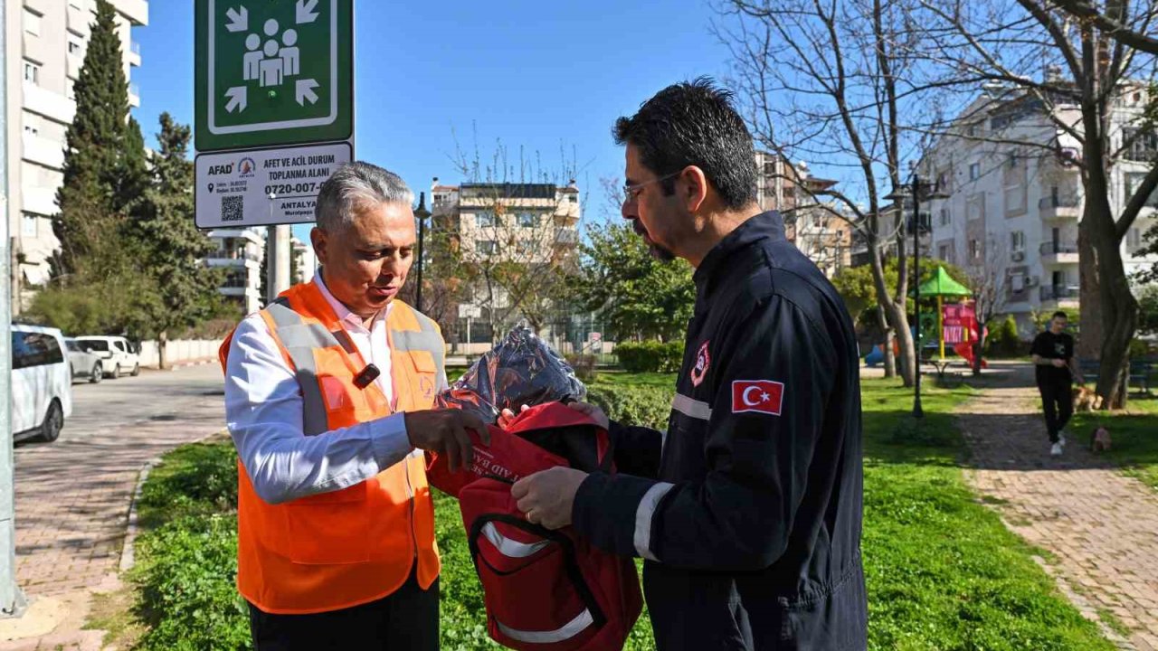 Muratpaşa’da 16 Mart’ta afet tahliye tatbikatı yapılacak