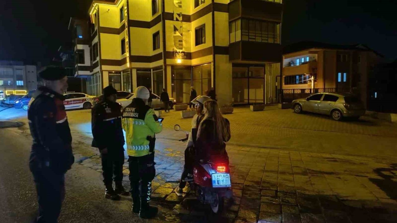 Zonguldak’ta motosiklet denetimlerinde 45 sürücüye ceza