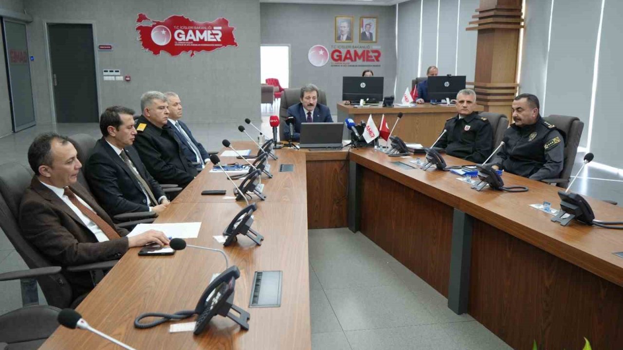 Vali Tavlı: "Samsun’da kişilere ve mal varlığına karşı işlenen suç oranları azaldı"