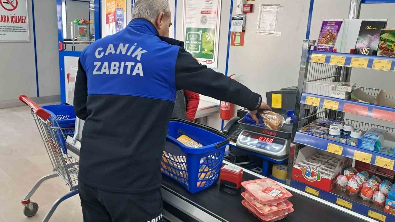 Canik’te marketlere Ramazan denetimi
