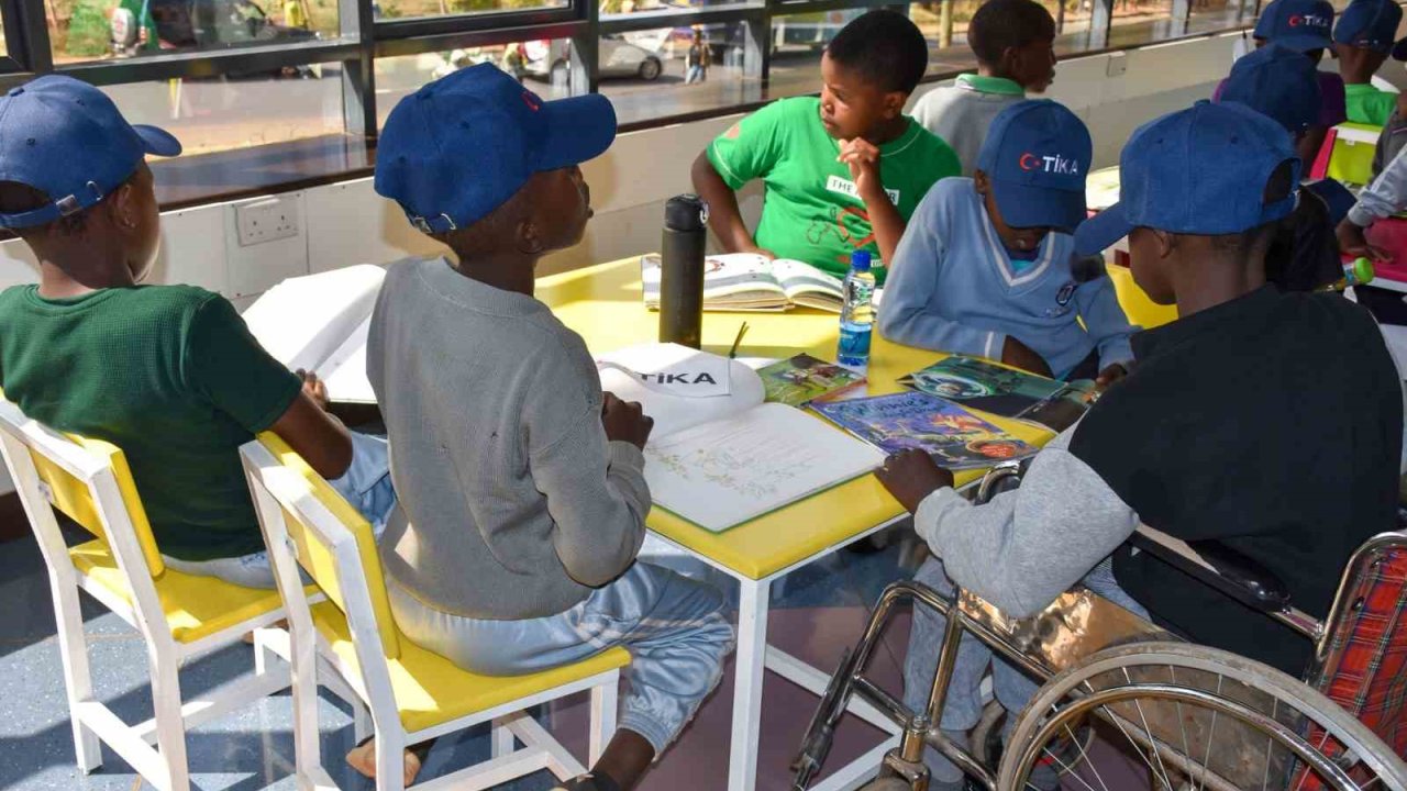 TİKA, Kenya Milli Kütüphanesi’nin çocuk bölümünü yeniledi