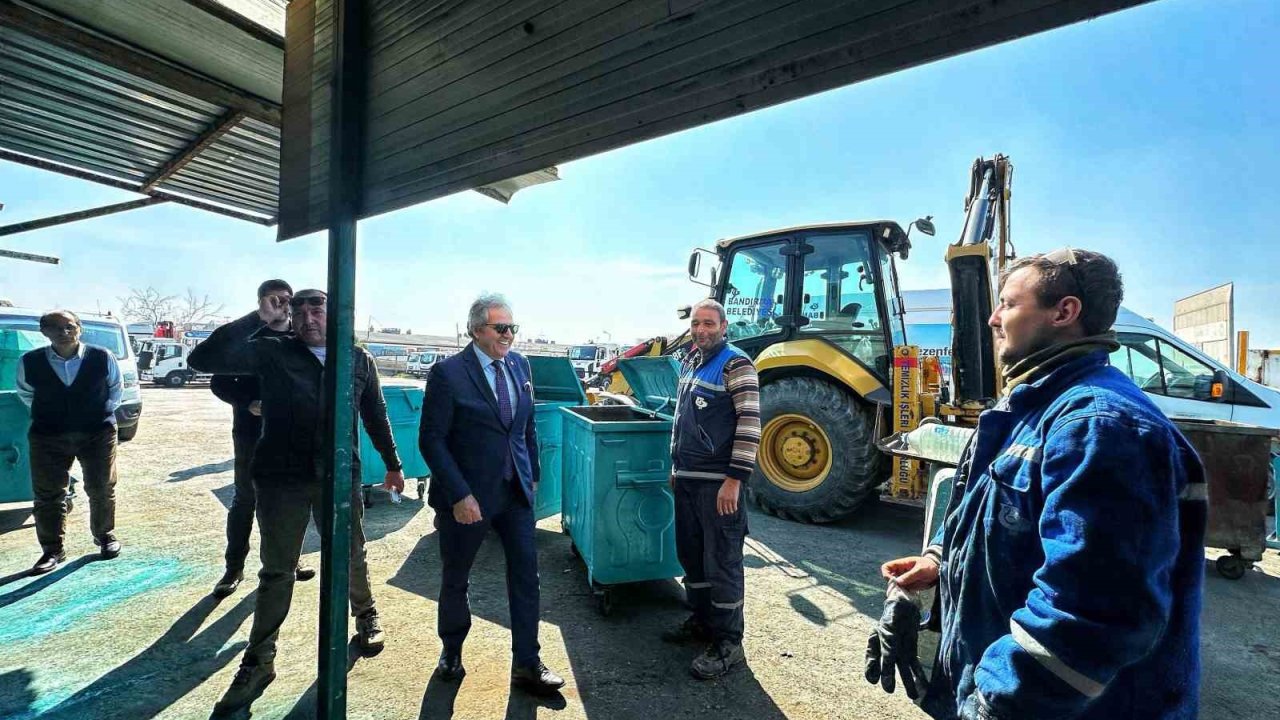 Bandırma Belediyesi’nden temizlik çalışmalarına tam destek