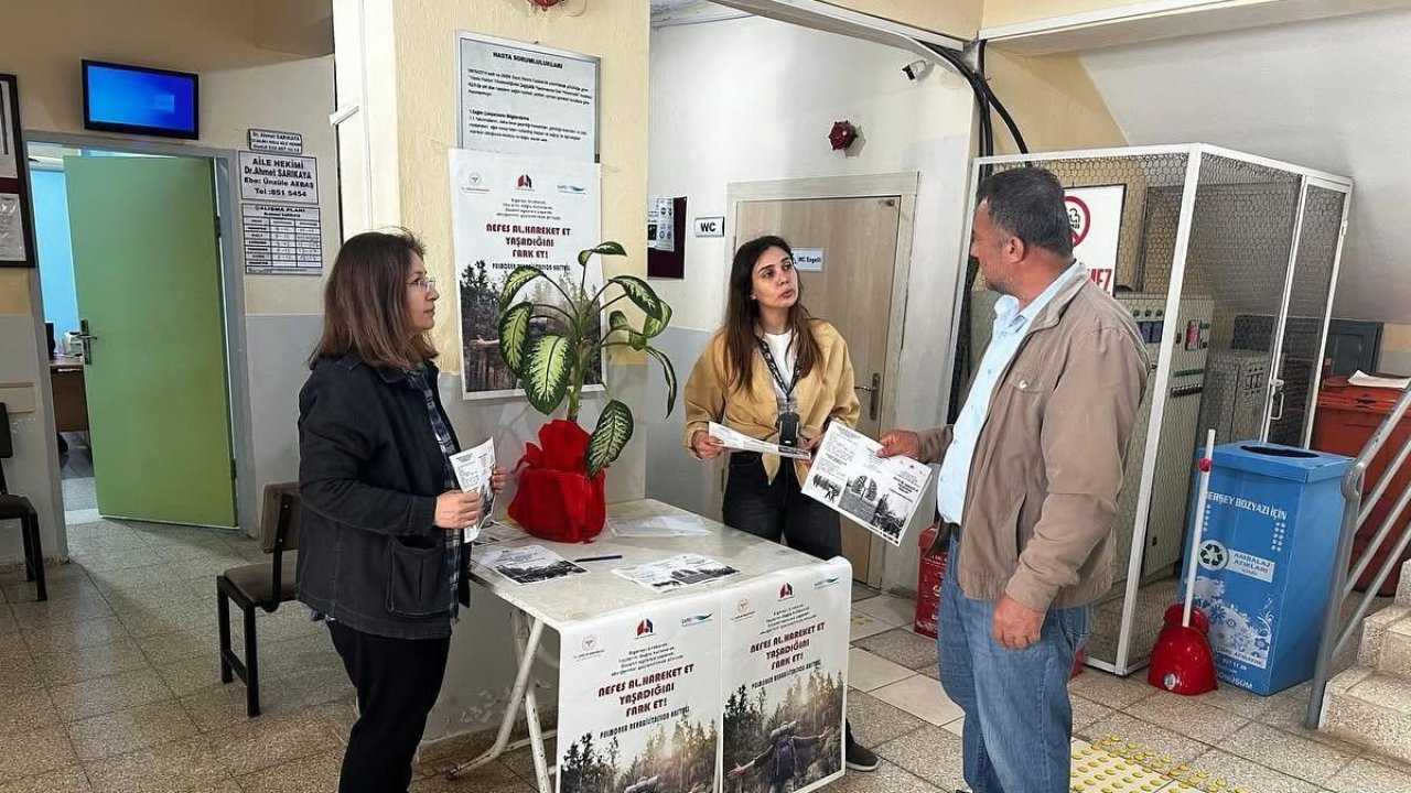 Bozyazı’da ‘Pulmoner Rehabilitasyon Haftası’ kapsamında farkındalık etkinliği düzenlendi
