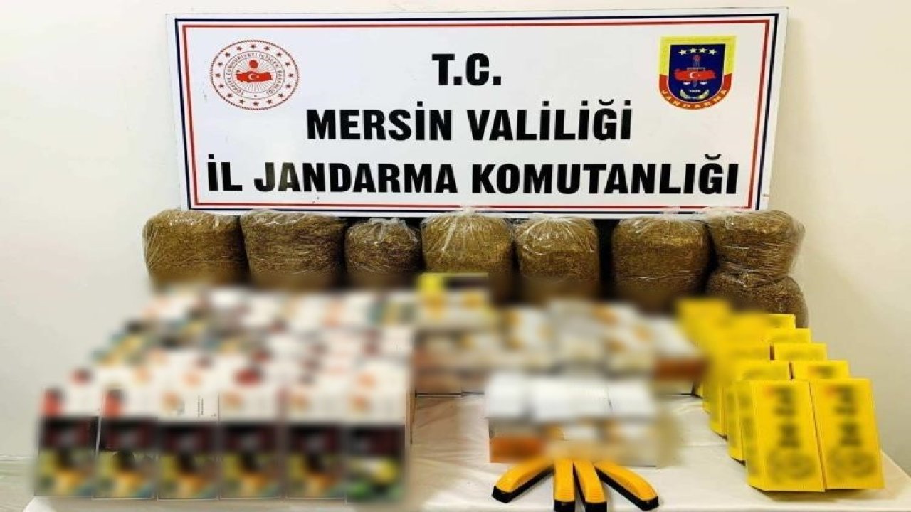 Mersin’de kaçak sigara üretenlere operasyon: 3 gözaltı