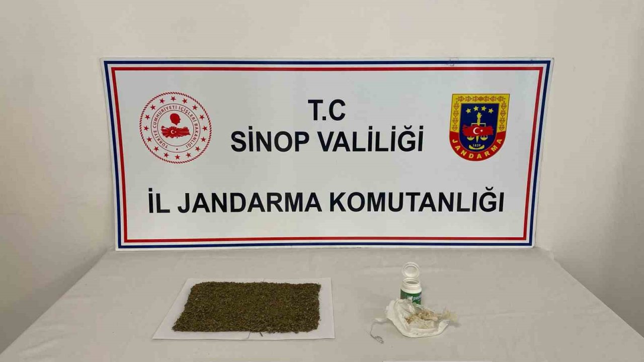 Sinop’ta uyuşturucu operasyonu :1 tutuklama