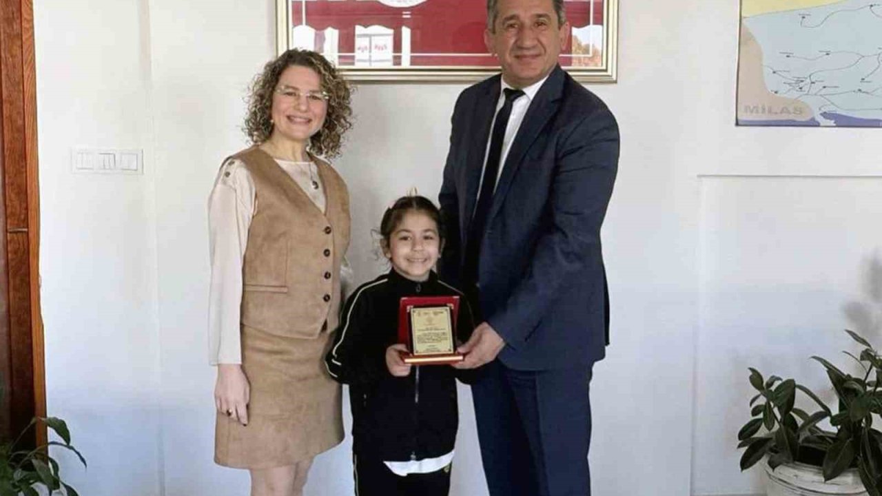 Muğla Teknoloji ve Kültür Koleji anaokulu öğrencisinden birincilik