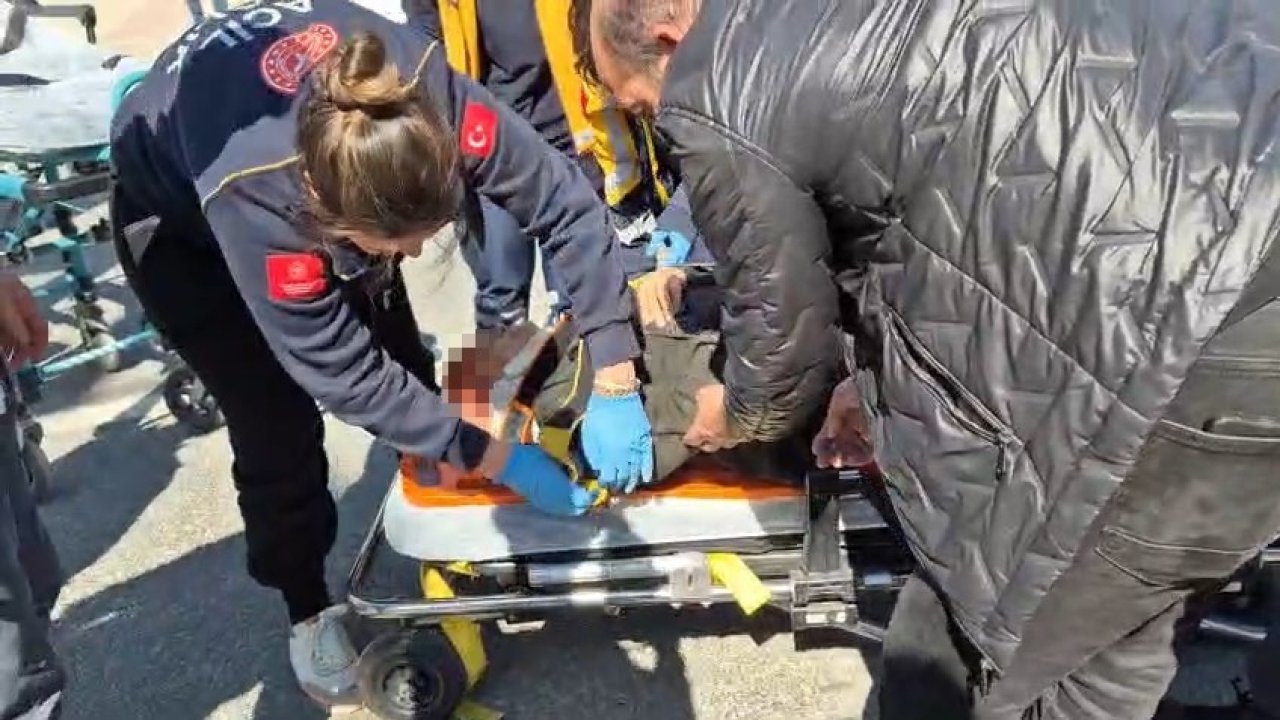 Elazığ’da otomobilin çarptığı yaşlı kadın yaralandı