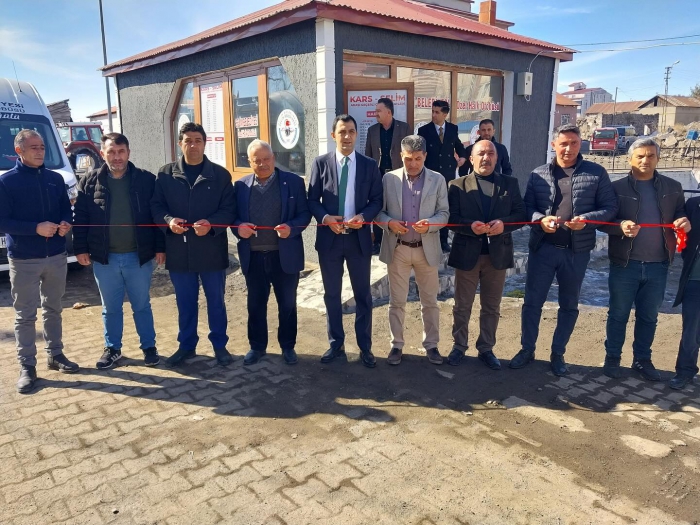 Selim ilçesinde 19 araç ve durak hizmete girdi