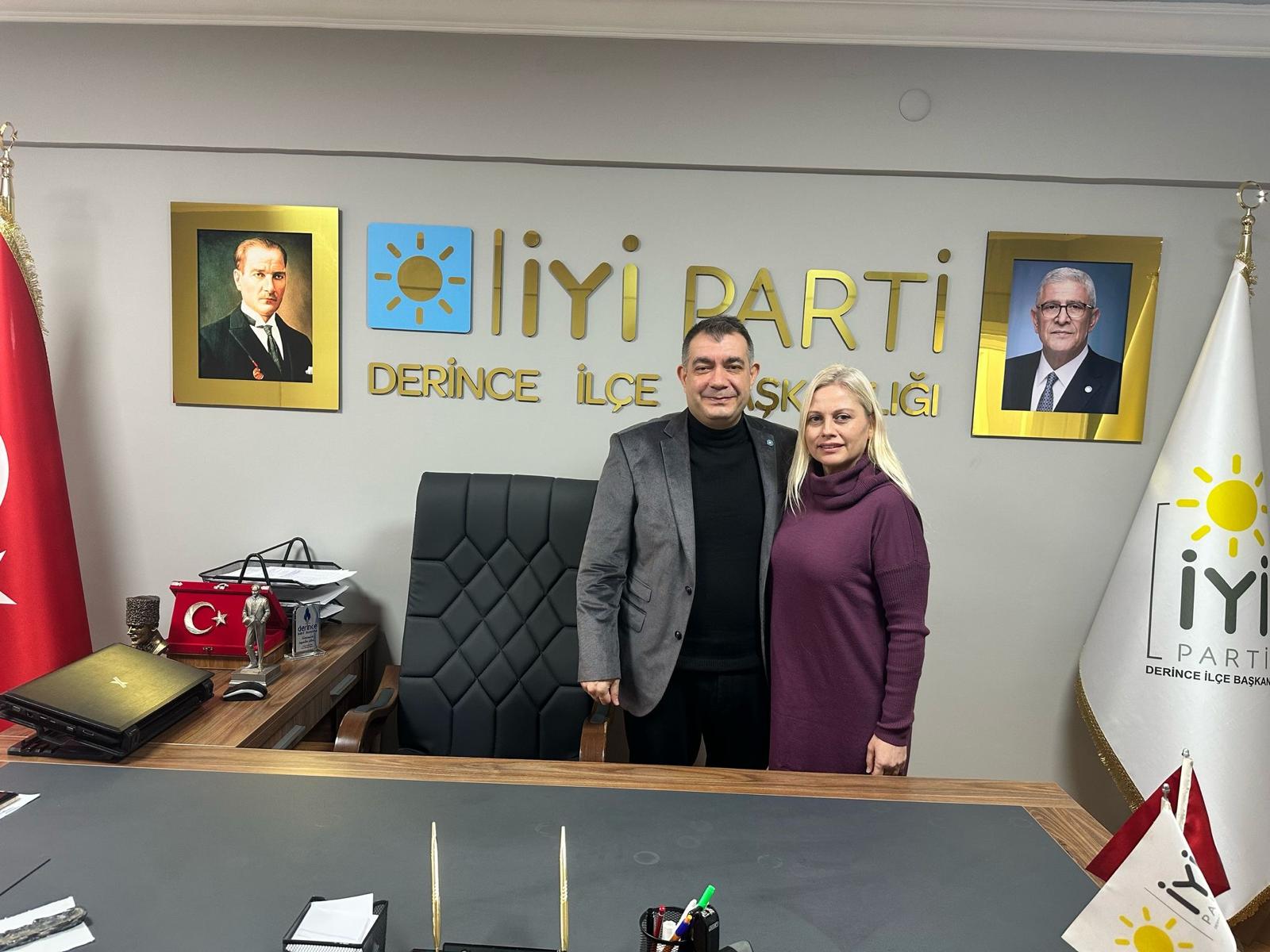 Alpay Çakırcı; İYİ Parti Derince İlçe Başkanlığı'na Atandı