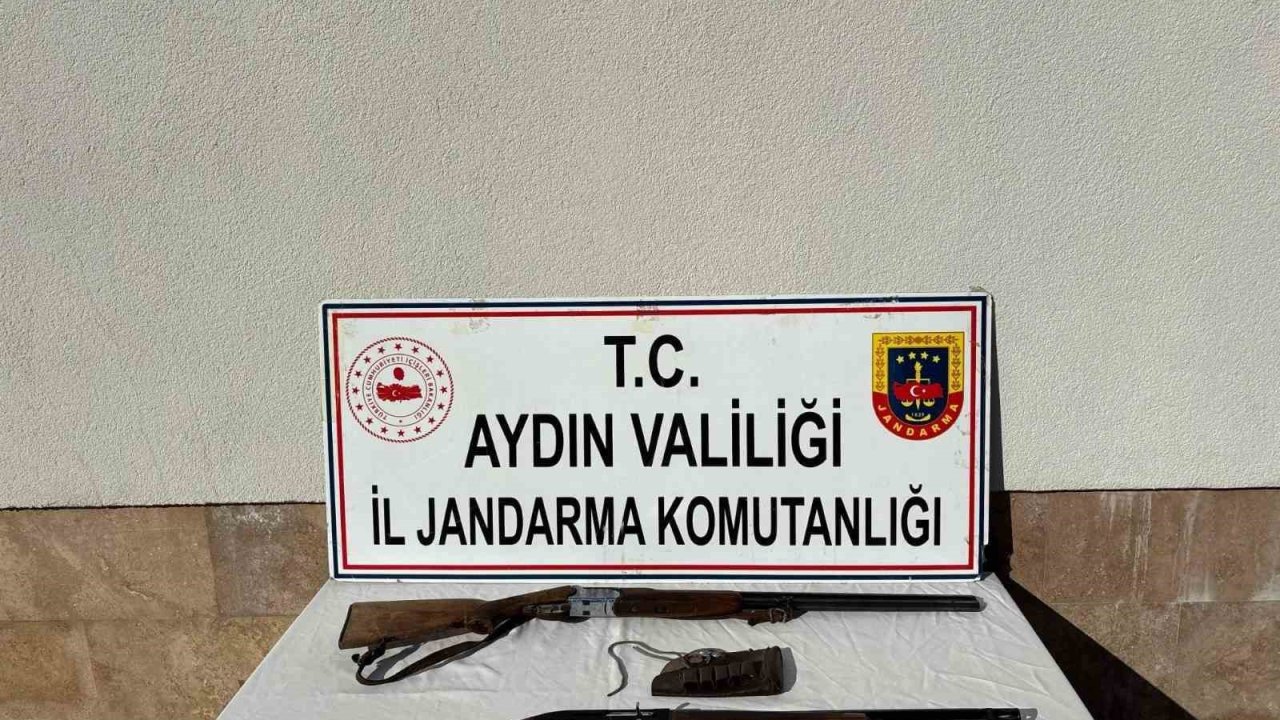 Aydın’da silah kaçakçılığı operasyonu