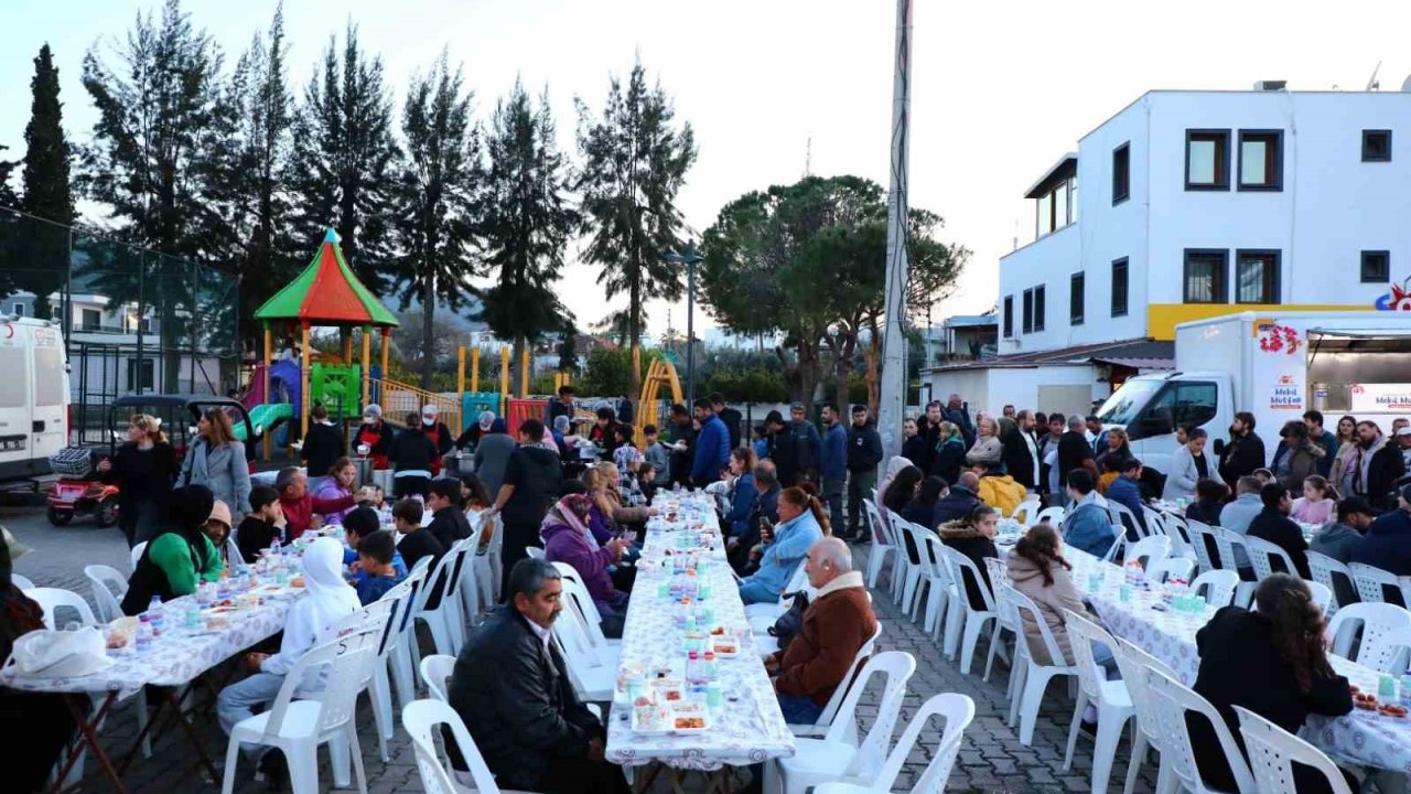Bodrum Belediyesi’nin iftar programları sürüyor