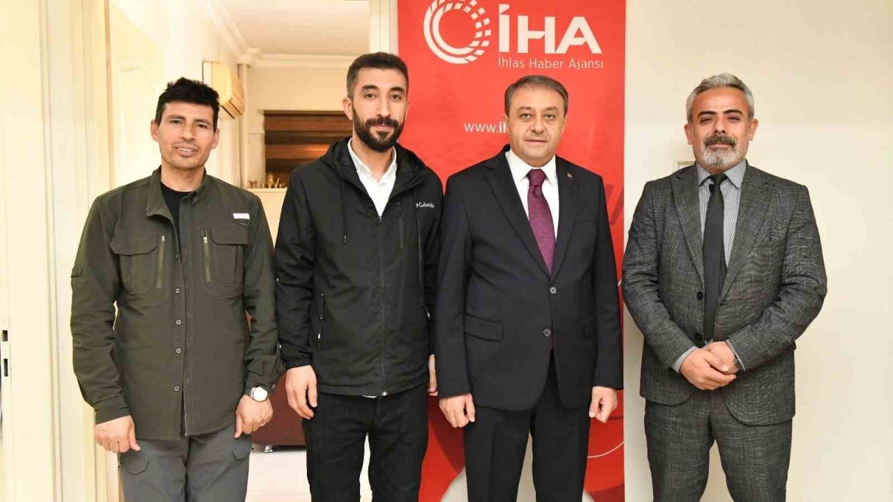 Vali Şıldak’tan Şanlıurfa İHA’ya ziyaret