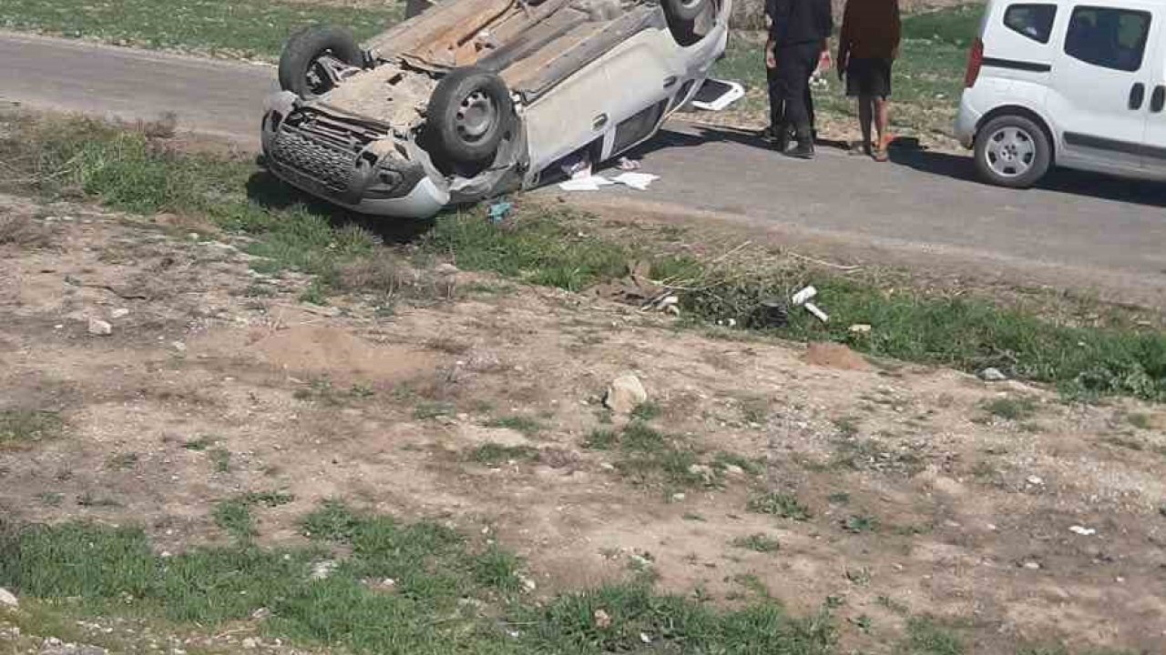 Mardin’de kontrolden çıkan SUV takla attı: 2 yaralı