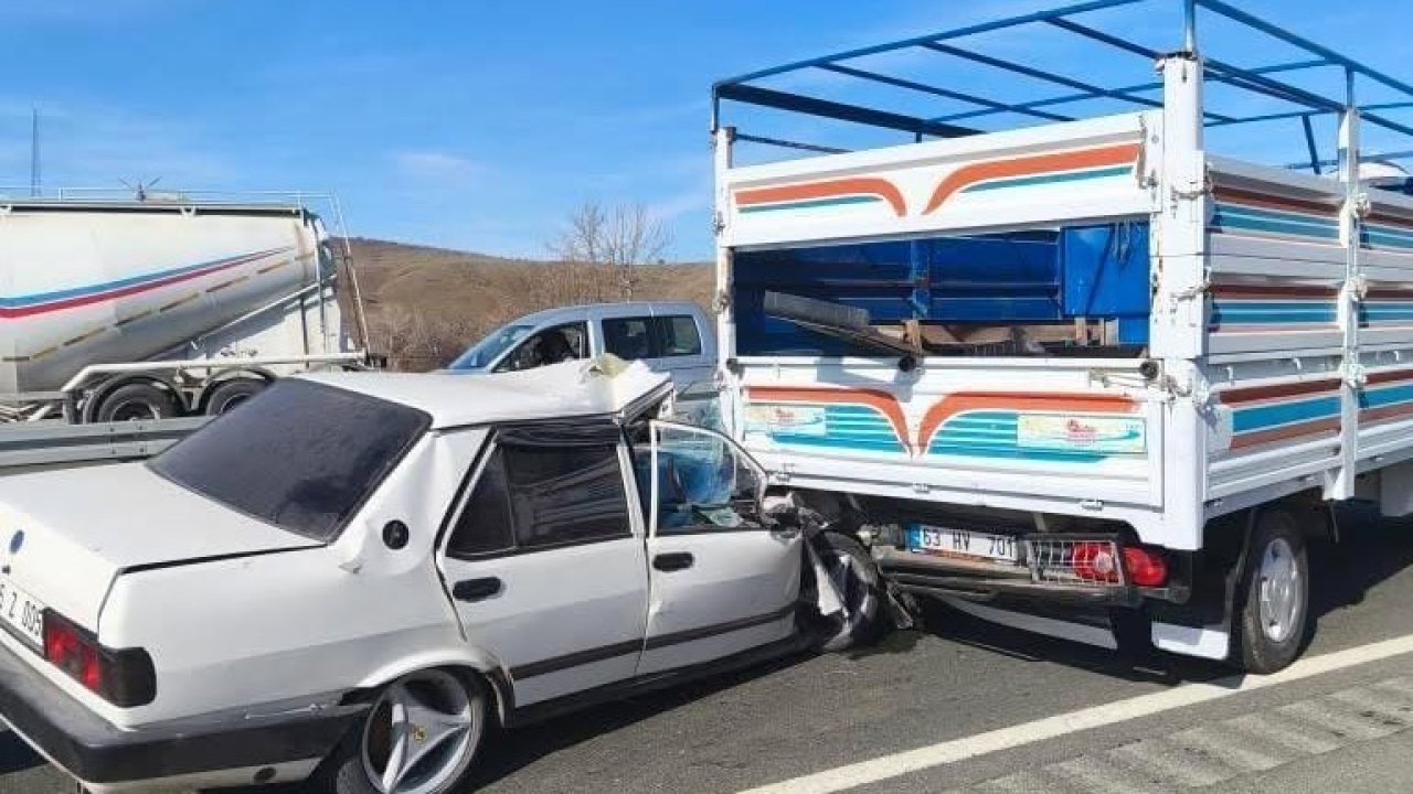 Elazığ’da trafik kazası: 2 yaralı