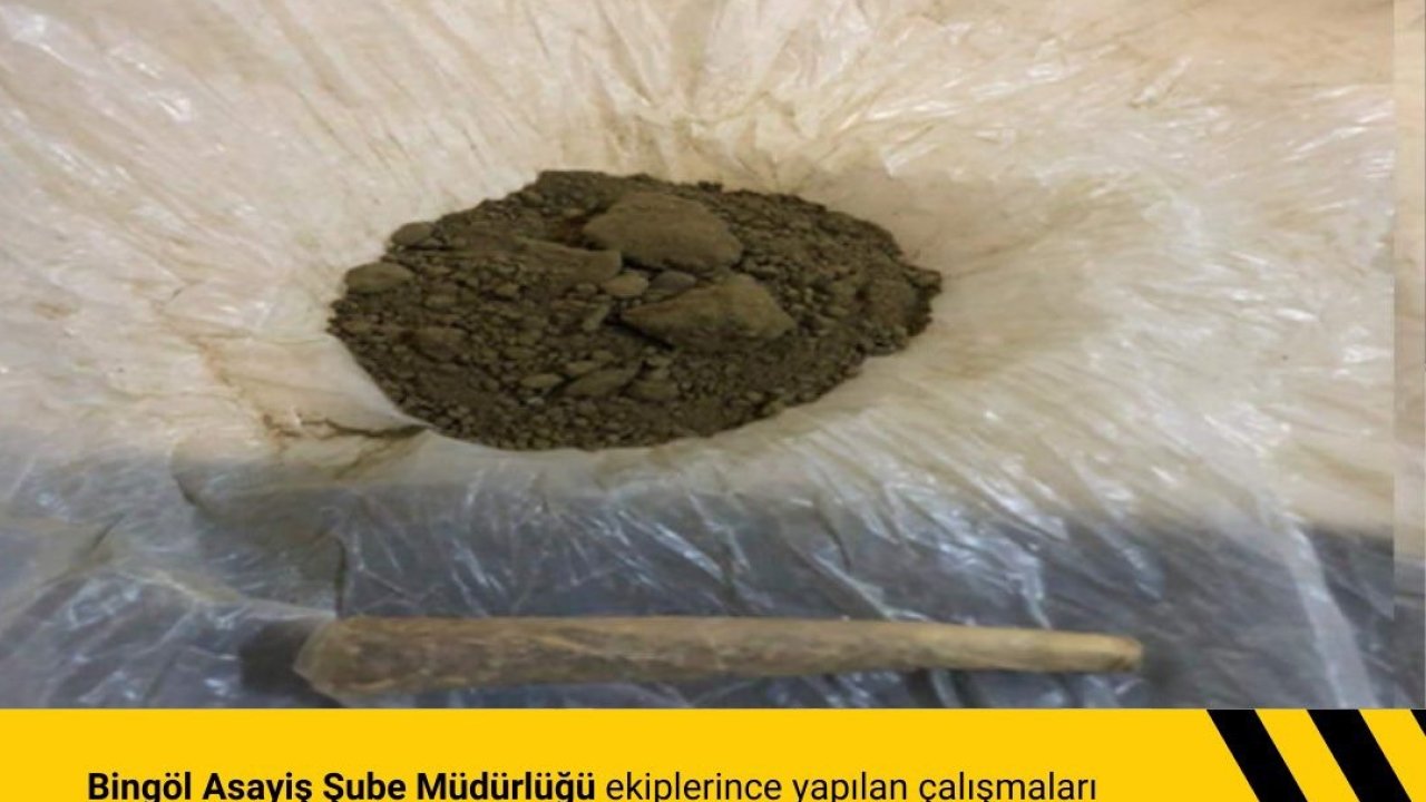 Bingöl’de uyuşturucu madde ele geçirildi