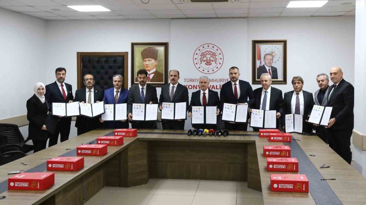 Konya’da, Dezenformasyonla Mücadele Kurumlararası İş Birliği Protokolü imzalandı