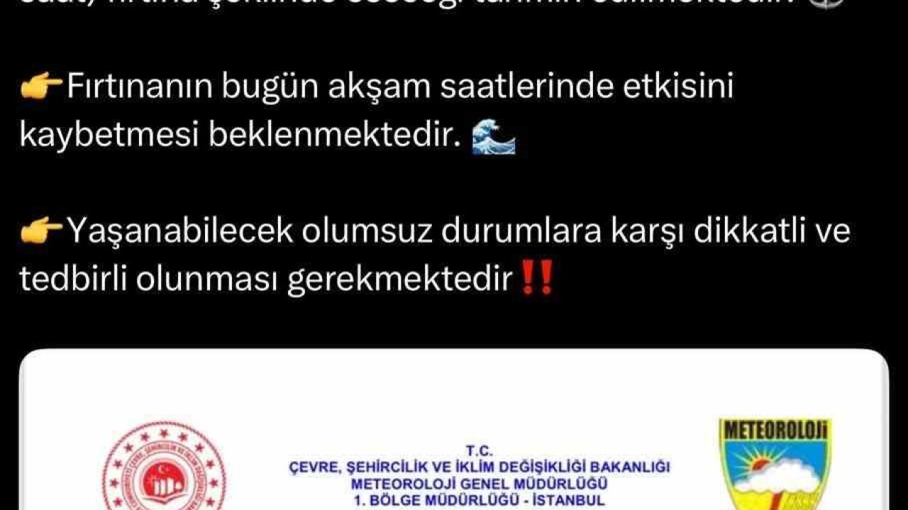 Valilik Sakarya’nın sahil kesimleri için uyardı
