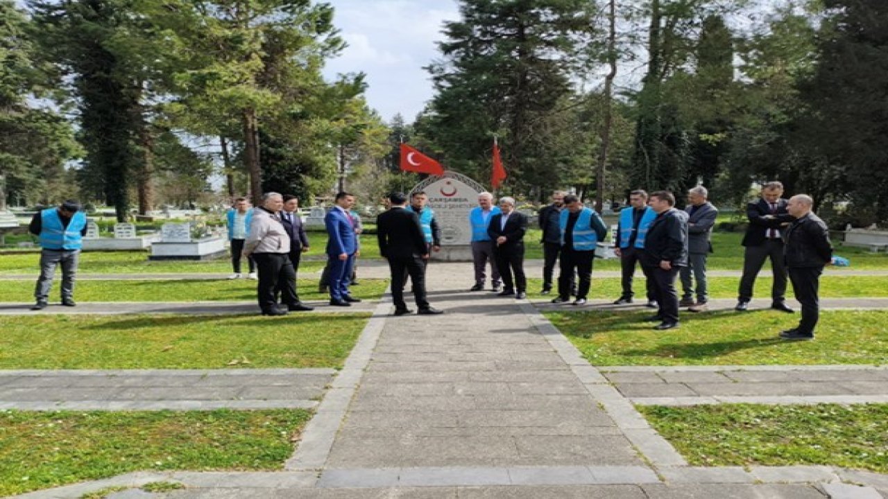 Çarşamba Denetim Serbestlikten şehitlik ziyareti ve seminer