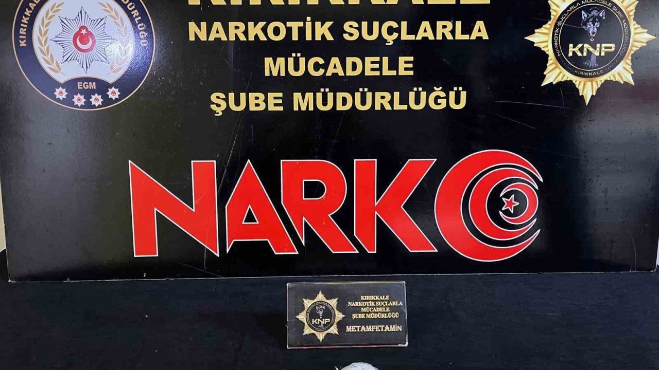 Kırıkkale’de uyuşturucu operasyonu: 1 tutuklama