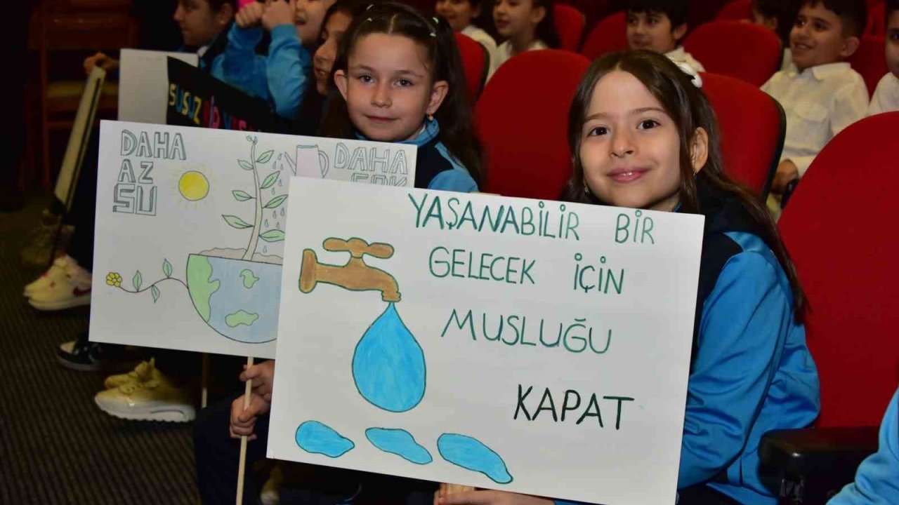 Büyükşehir’le çocuklara su bilinci aşılandı