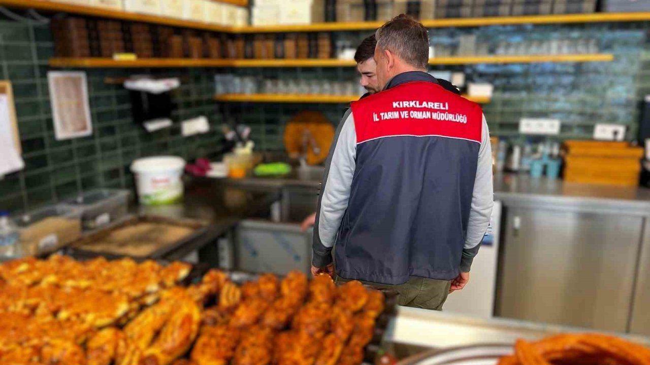 Kırklareli’nde Ramazan denetimleri devam ediyor