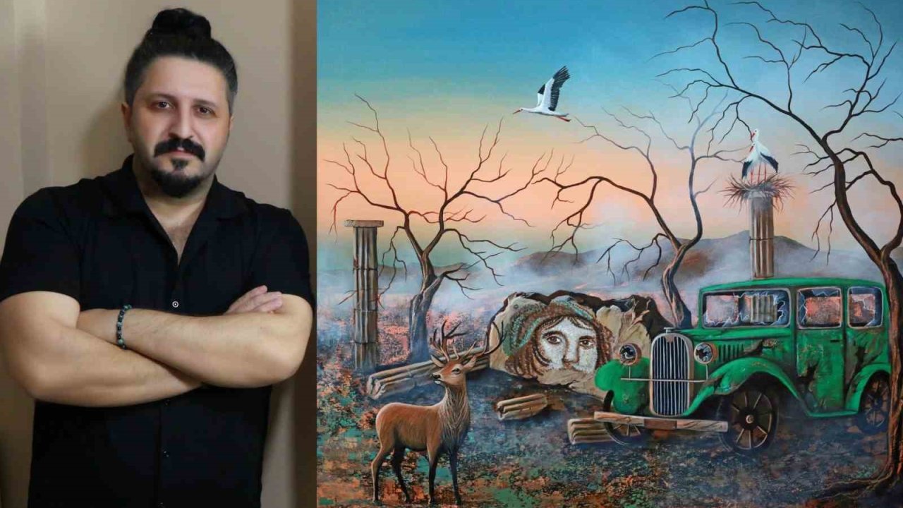 Ressam Selman Uzun SANKO Sanat Galerisi’nde sergi açacak