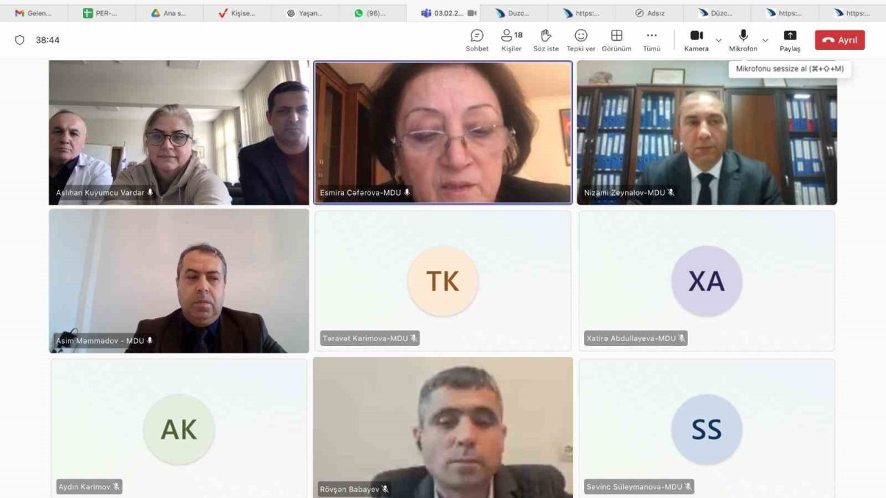 Mingeçevir Devlet Üniversitesi’yle işbirliği