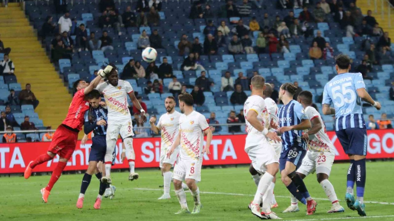 Trendyol Süper Lig: Adana Demirspor: 0 - Kayserispor: 2 (Maç sonucu)