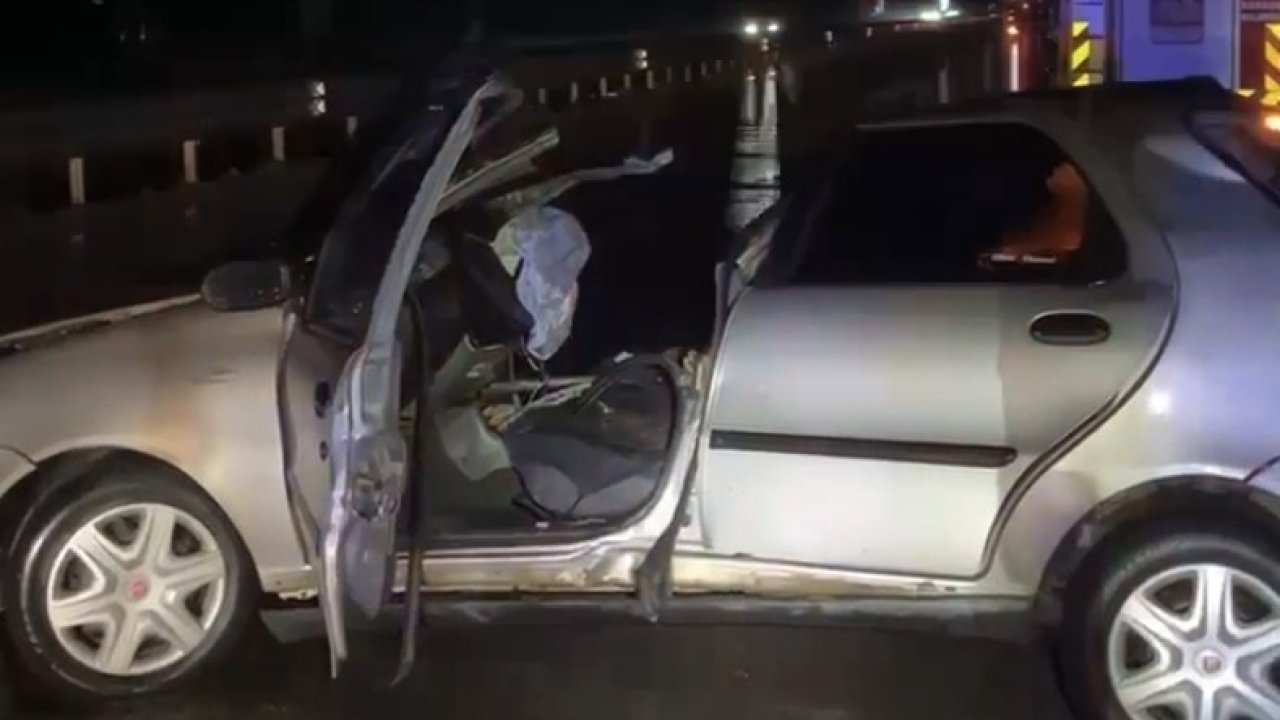 Babaeski’de trafik kazası: Otomobilde sıkışan yaralıyı itfaiye kurtardı
