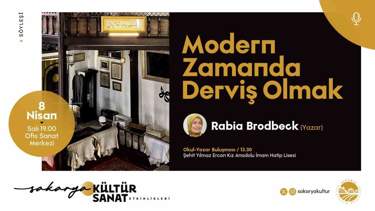 Yazar Rabia Brodbeck OSM’de söyleşiye konuk oluyor