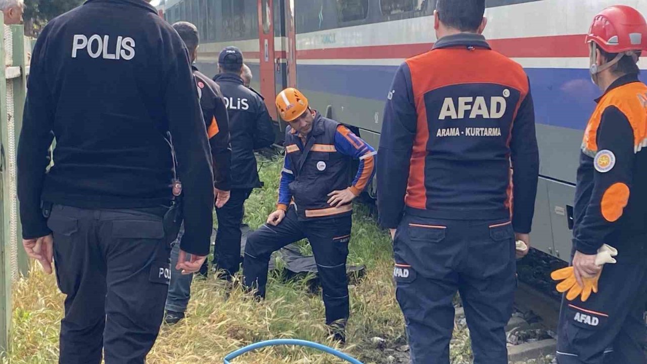 Aydın’da tren yayaya çarptı: 1 ölü