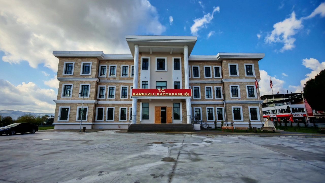 Karpuzlu Hükümet Konağı hizmet vermeye başladı